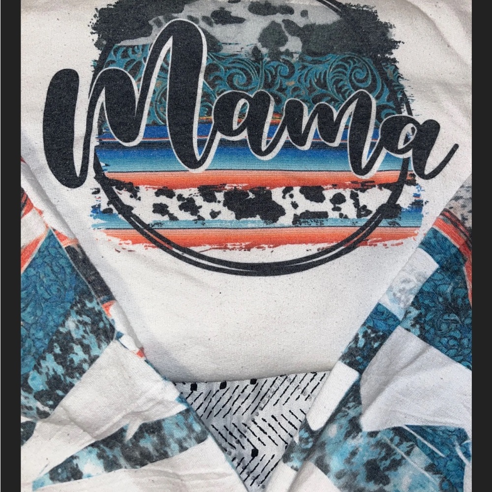 Western themed “mama” sweatshirt